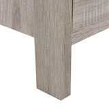 Contemporary Oak Six Drawer Particle Board Dresser - Sleep Galleria