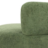 Curved Fleeced Teddy Upholstered Pet Sofa Bed - Sleep Galleria