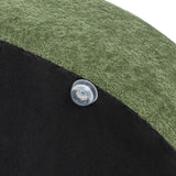 Curved Fleeced Teddy Upholstered Pet Sofa Bed - Sleep Galleria