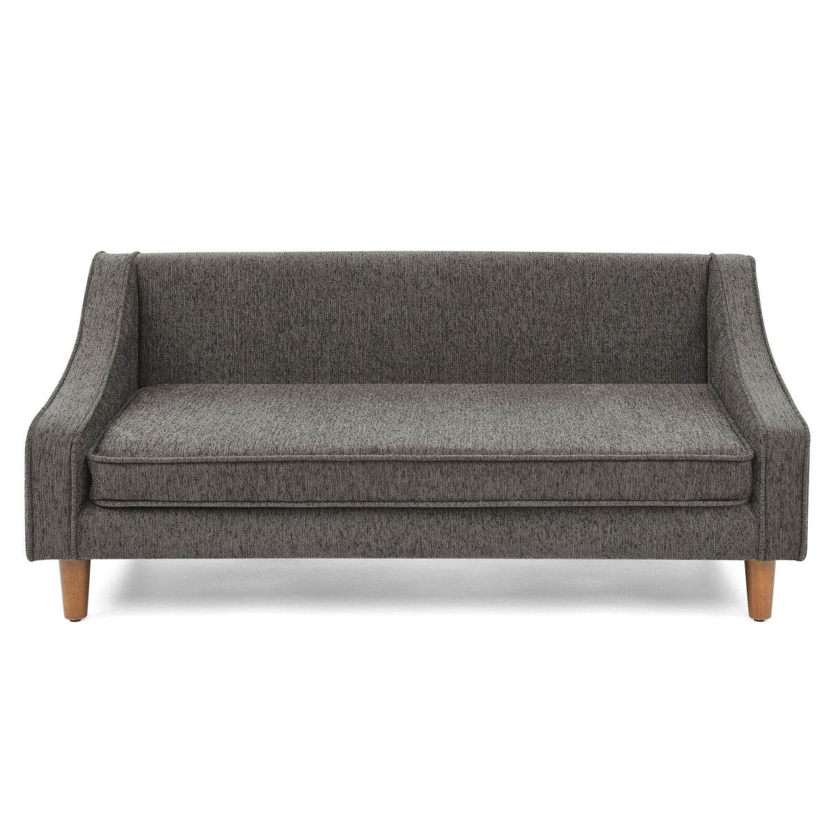 Durable Elevated Modern Linen Foam Dog Sofa Bed - Sleep Galleria
