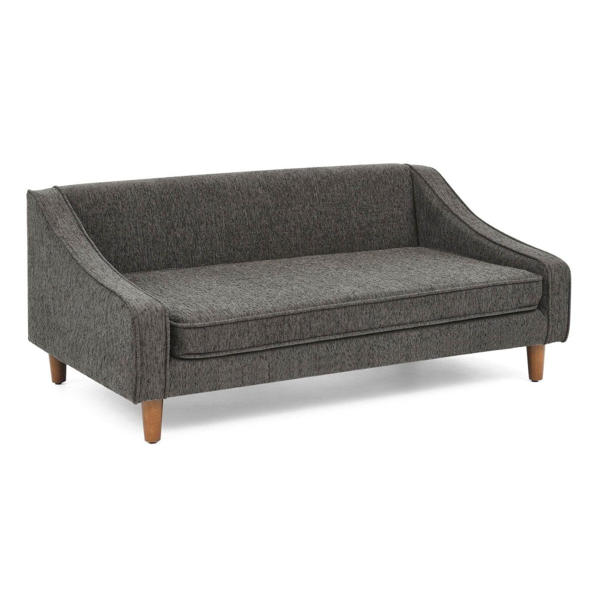Durable Elevated Modern Linen Foam Dog Sofa Bed - Sleep Galleria