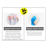 Elastic Yoga Resistance Stretching Belt With Loops - Sleep Galleria
