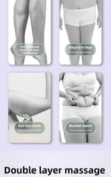 Ergonomic 28-Wheel Deep Tissue Leg Roller Massager - Sleep Galleria