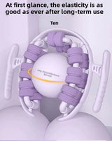 Ergonomic 28-Wheel Deep Tissue Leg Roller Massager - Sleep Galleria