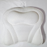 Extra Soft 4D Mesh Bath Pillow With Suction Cups - Sleep Galleria