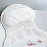 Extra Soft 4D Mesh Bath Pillow With Suction Cups - Sleep Galleria