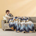 Extra Soft Thickened Nap Flannel Air Conditioning Blanket - Sleep Galleria