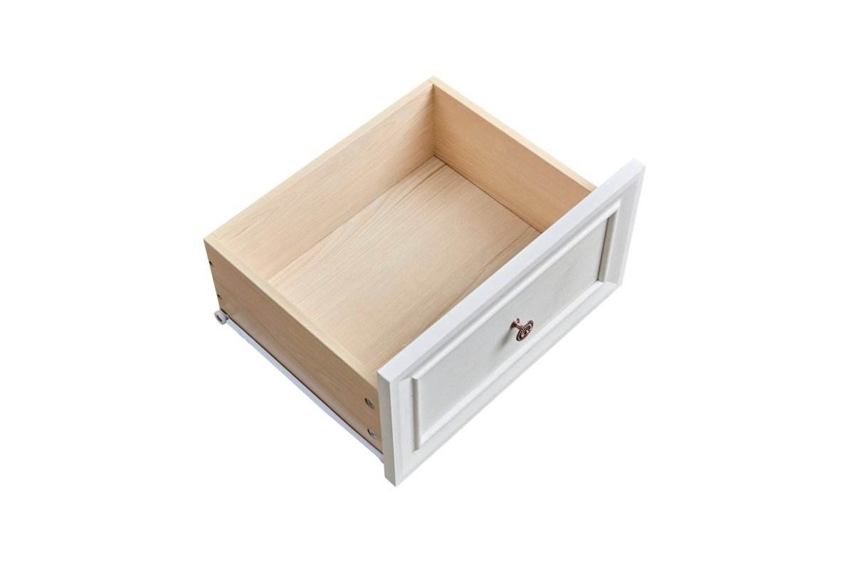 Farmhouse Style 6-Drawer Walnut MDF Dresser Chest - Sleep Galleria