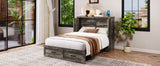 Full Size Murphy Bed Cabinet With Charging Station - Sleep Galleria