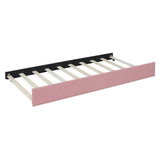 Full Upholstered Linen Daybed With Twin Trundle - Serenova - Sleep Galleria