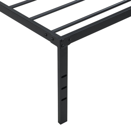 Heavy Duty Twin Metal Bed Frame With Storage - Serenova - Sleep Galleria