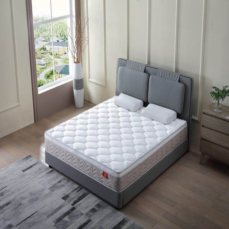 Medium Firm 12-Inch Hybrid Memory Foam Mattress - Sleep Galleria