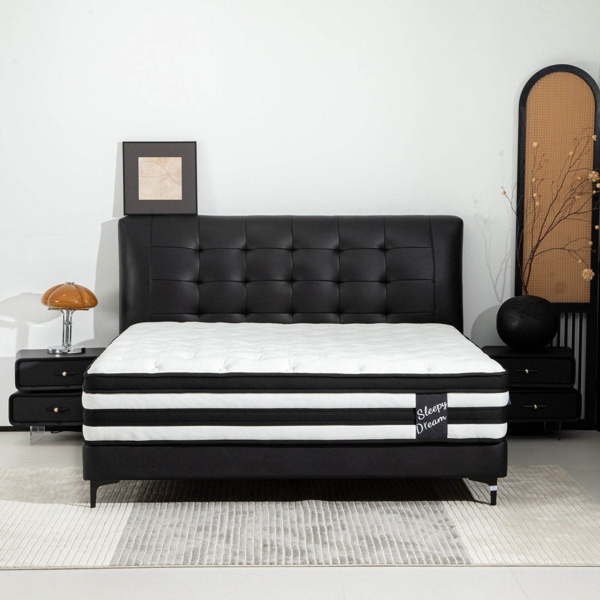 Medium Hybrid 12-Inch Breathable Memory Foam Mattress - Sleep Galleria
