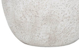 Modern Concrete Urn Base Table Lamp With Ivory Shade - Sleep Galleria