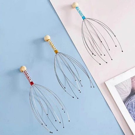 Octopus Stainless Steel Head Massage Claw Scratcher - Serenova - Sleep Galleria