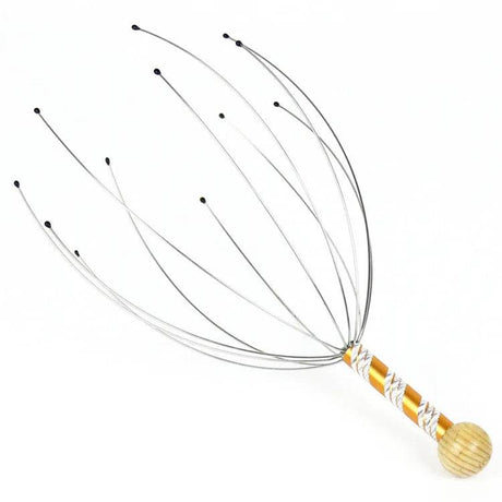 Octopus Stainless Steel Head Massage Claw Scratcher - Serenova - Sleep Galleria