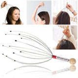 Octopus Stainless Steel Head Massage Claw Scratcher - Serenova - Sleep Galleria