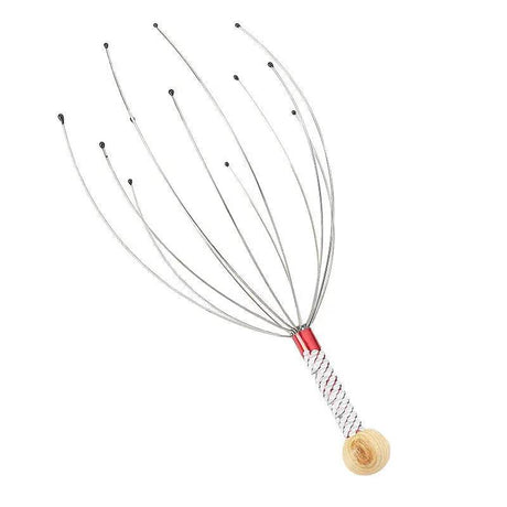 Octopus Stainless Steel Head Massage Claw Scratcher - Serenova - Sleep Galleria