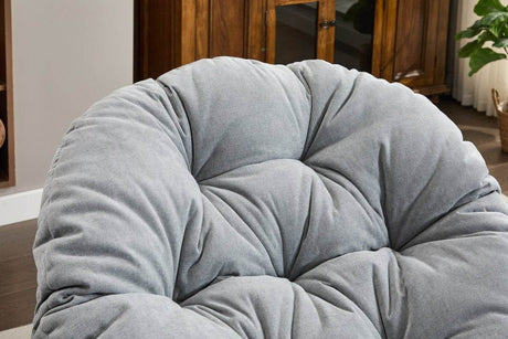 Oversized 360-Degree Swivel Chenille Accent Chair - Sleep Galleria