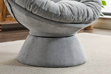 Oversized 360-Degree Swivel Chenille Accent Chair - Sleep Galleria