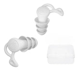 Pair Of 3 - Layer Silicone Waterproof Earplugs For Sleeping - Serenova - Sleep Galleria