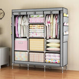 Portable Fabric Closet Organizer Wardrobe Storage Rack - Serenova - Sleep Galleria