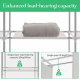 Portable Fabric Closet Organizer Wardrobe Storage Rack - Serenova - Sleep Galleria