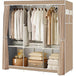 Portable Fabric Closet Organizer Wardrobe Storage Rack - Serenova - Sleep Galleria