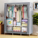 Portable Fabric Closet Organizer Wardrobe Storage Rack - Serenova - Sleep Galleria