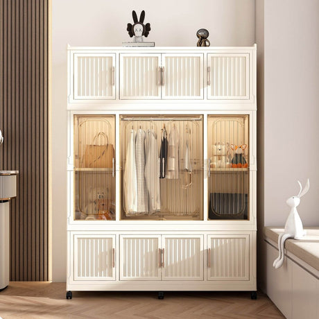 Portable Magnetic Door Wardrobe Closet Organizer Storage Furniture - Sleep Galleria