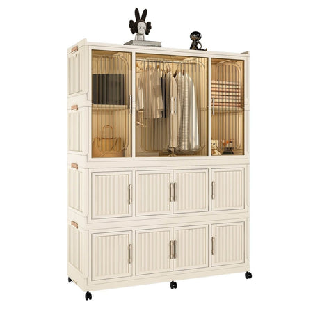 Portable Magnetic Door Wardrobe Closet Organizer Storage Furniture - Sleep Galleria
