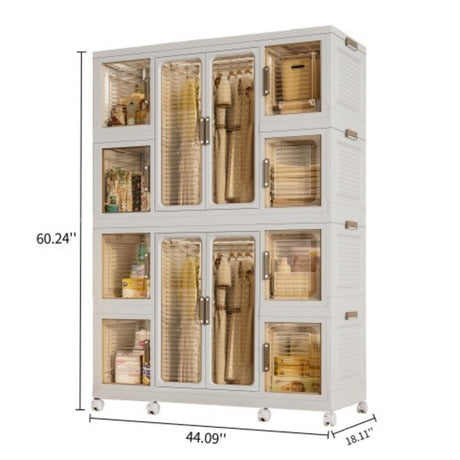 Portable Polypropylene Children's Wardrobe Closet Organizer - Serenova - Sleep Galleria