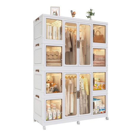 Portable Polypropylene Children's Wardrobe Closet Organizer - Serenova - Sleep Galleria