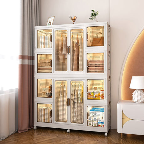 Portable Polypropylene Children's Wardrobe Closet Organizer - Serenova - Sleep Galleria