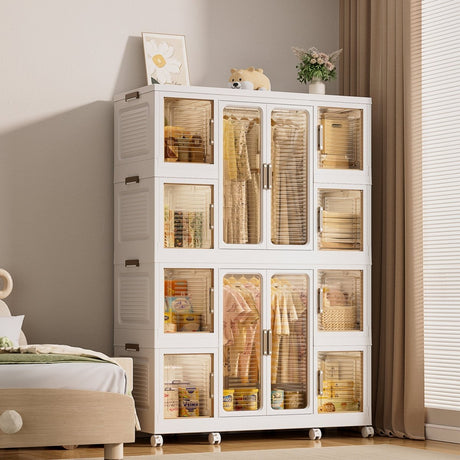 Portable Polypropylene Children's Wardrobe Closet Organizer - Serenova - Sleep Galleria