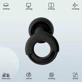Reusable Soft Silicone Noise Reduction Earplugs Set - Serenova - Sleep Galleria