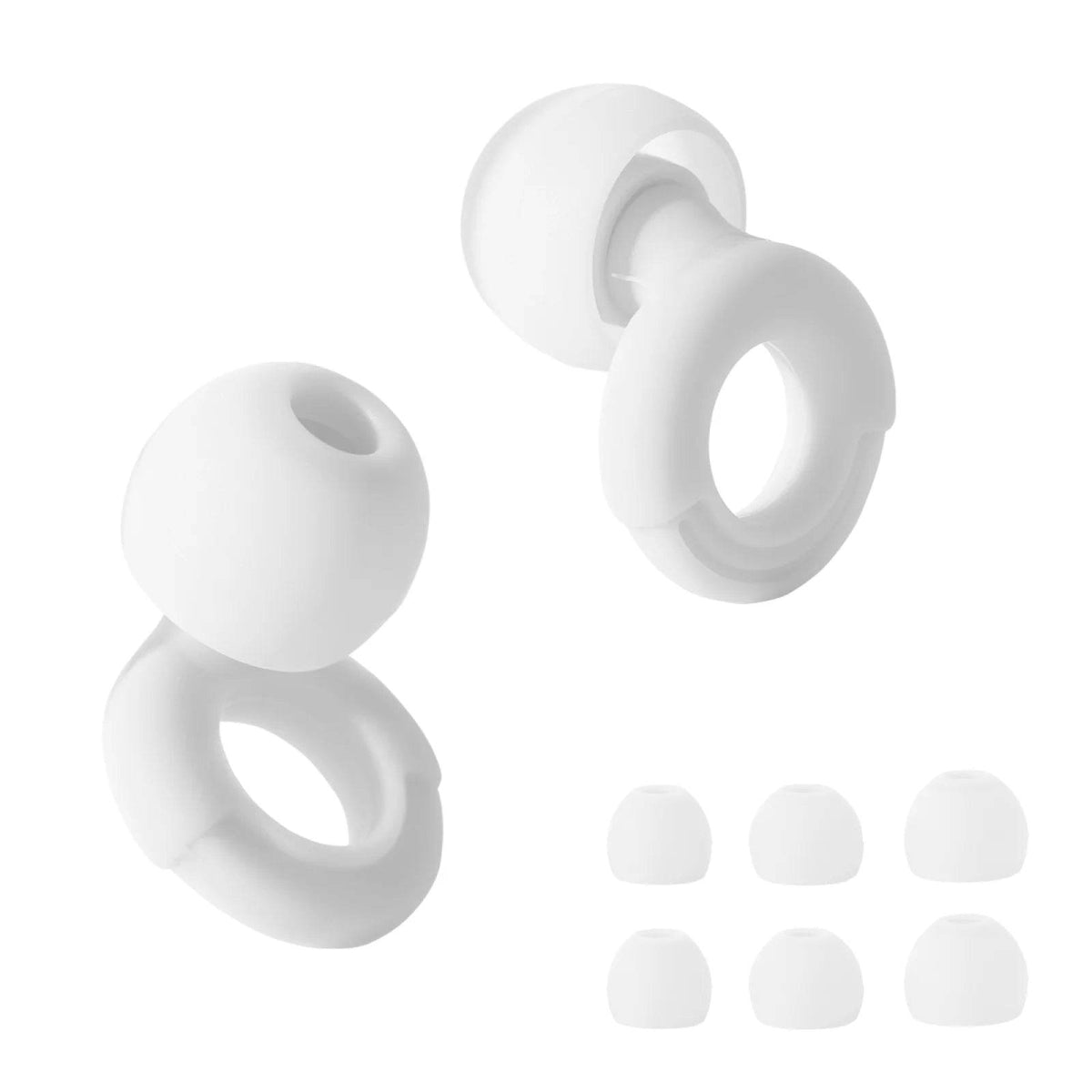 Reusable Soft Silicone Noise Reduction Earplugs Set - Serenova - Sleep Galleria