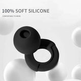 Reusable Soft Silicone Noise Reduction Earplugs Set - Serenova - Sleep Galleria