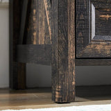 Rustic Farmhouse Dark Oak 6-Drawer Dresser - Sleep Galleria