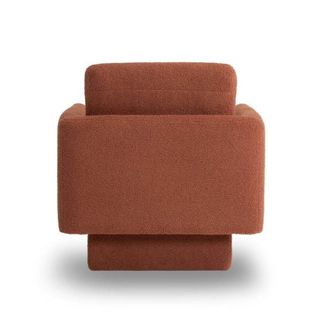 Set of 2 Teddy Sherpa Boucle Swivel Accent Chairs - Sleep Galleria