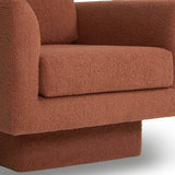 Set of 2 Teddy Sherpa Boucle Swivel Accent Chairs - Sleep Galleria