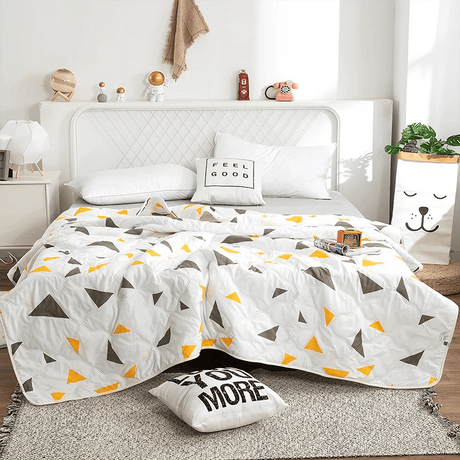 Silky Cooling Lightweight Summer Polyester Blanket - Sleep Galleria