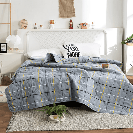 Silky Cooling Lightweight Summer Polyester Blanket - Sleep Galleria