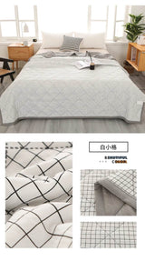 Summer Washed Quilted Polyester Cotton Blanket - Serenova - Sleep Galleria