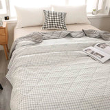 Summer Washed Quilted Polyester Cotton Blanket - Serenova - Sleep Galleria