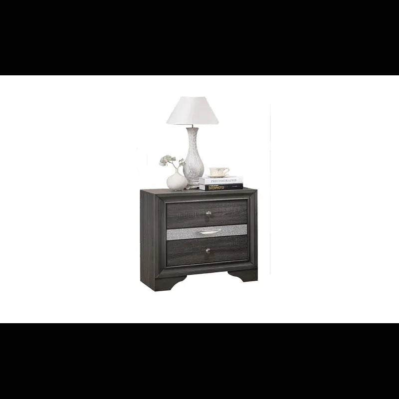 Traditional 4-Piece Wood Storage Bedroom Furniture Set - Sleep Galleria