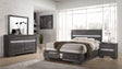Traditional 4-Piece Wood Storage Bedroom Furniture Set - Sleep Galleria