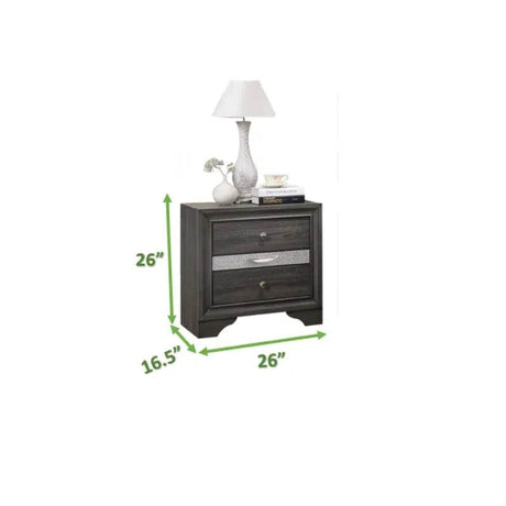 Traditional 4 - Piece Wood Storage Bedroom Furniture Set - Serenova - Sleep Galleria
