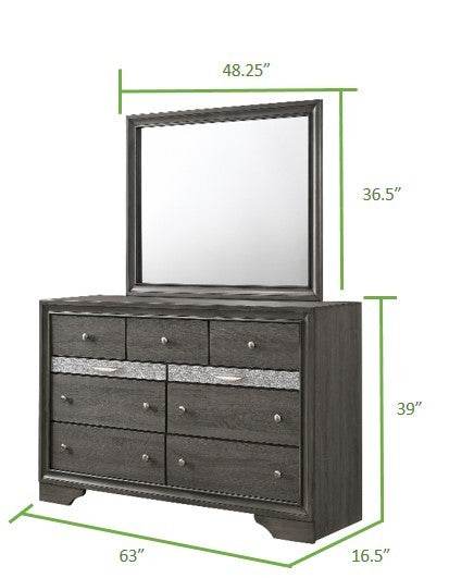 Traditional 4 - Piece Wood Storage Bedroom Furniture Set - Serenova - Sleep Galleria