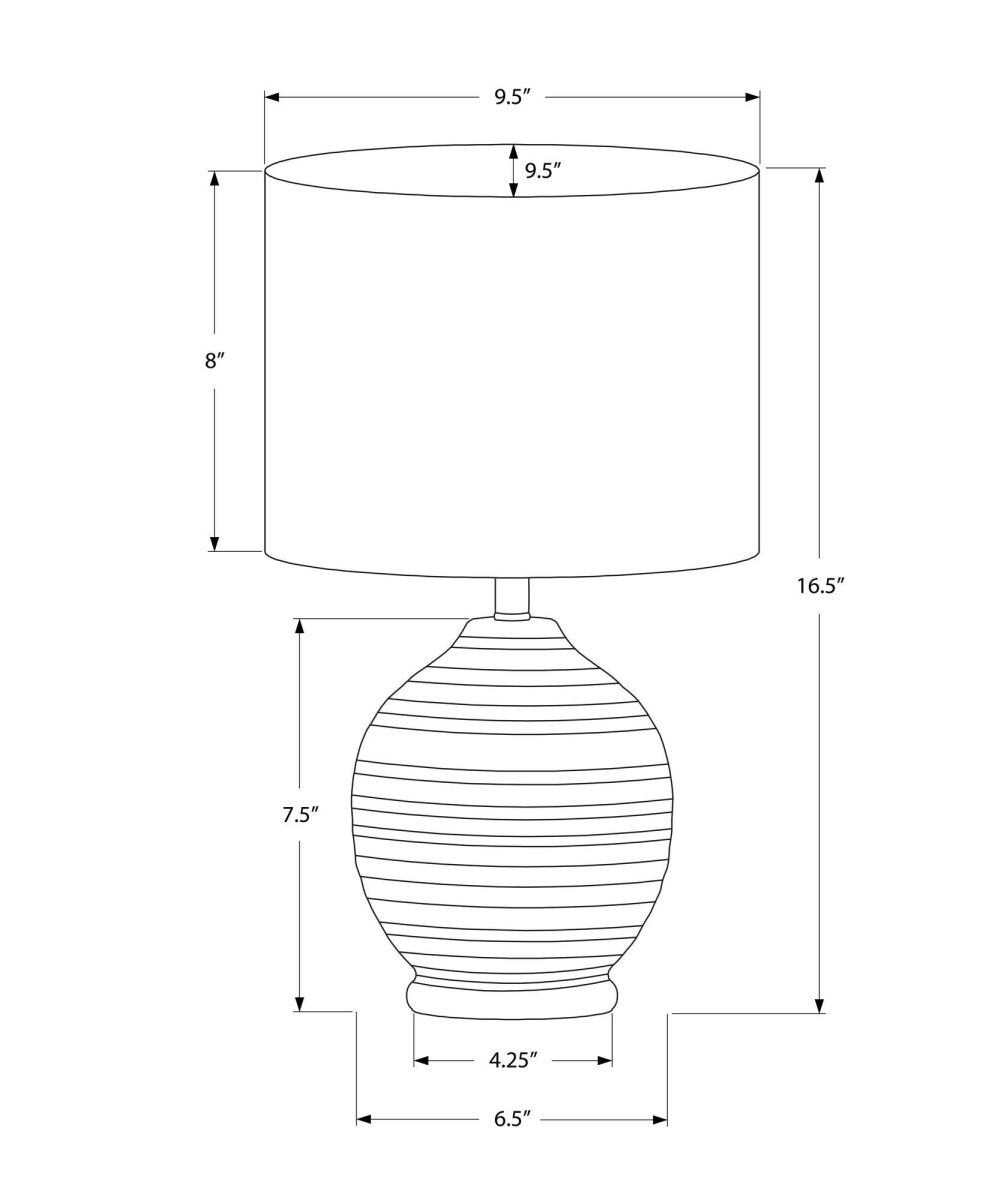 Transitional Black Ceramic Table Lamp With Ivory Shade - Sleep Galleria